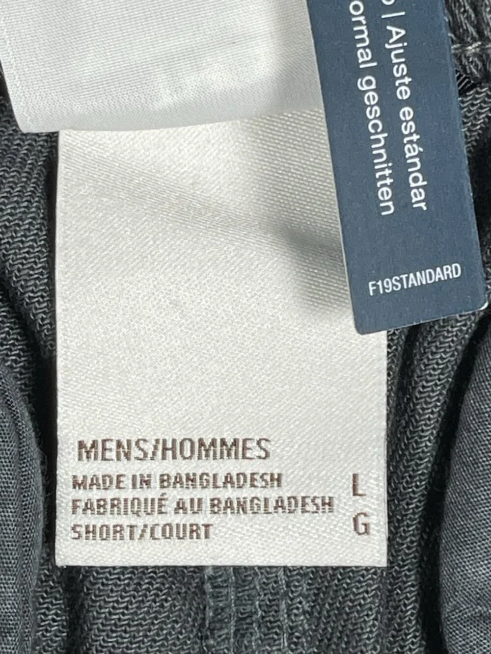 NWT The North Face Field Elastic Cargo Asphalt Grey Pants - Men Size Large